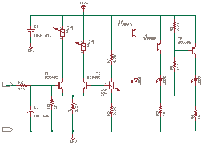 LED Voltage Level Indicator