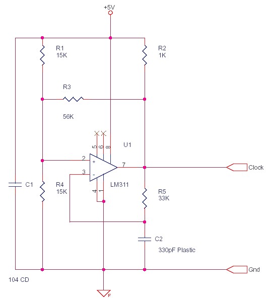 LM311 Square Triangle Oscillator for PWM