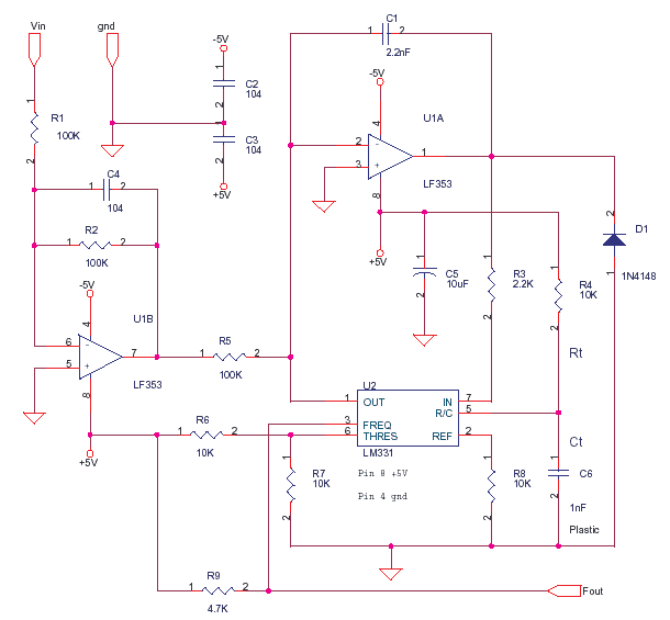 VCO with LM331
