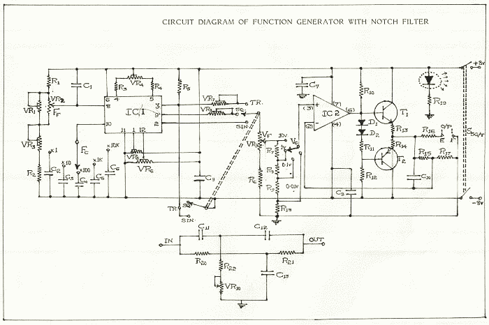 Function Generator using ICL8038