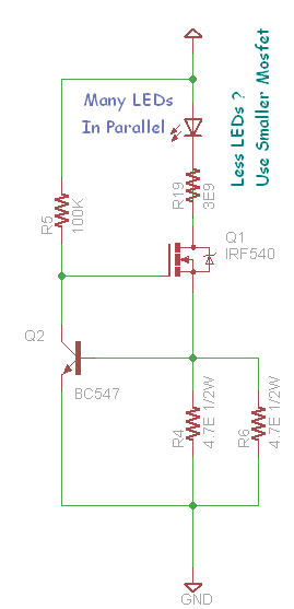 FET Current Source and MOSFET